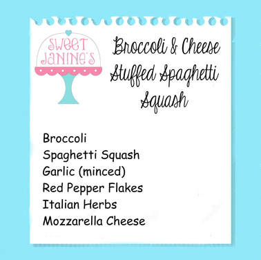 Broccoli & cheese stuffed spaghetti squash